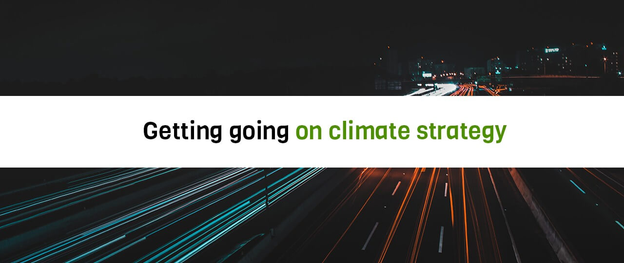 Getting going on climate strategy Sept 28th, 2022