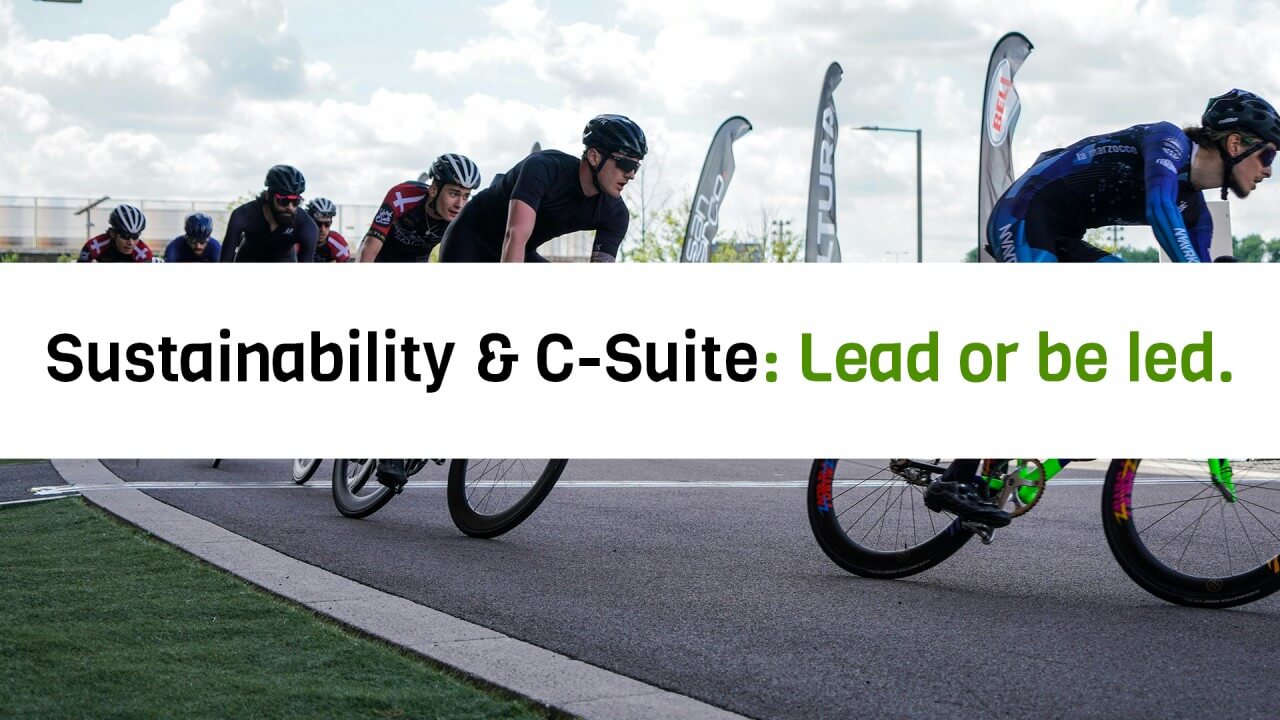 C-suite 2024 Sustainability Challenge : “Lead or be led.” Jan 25th. 2024